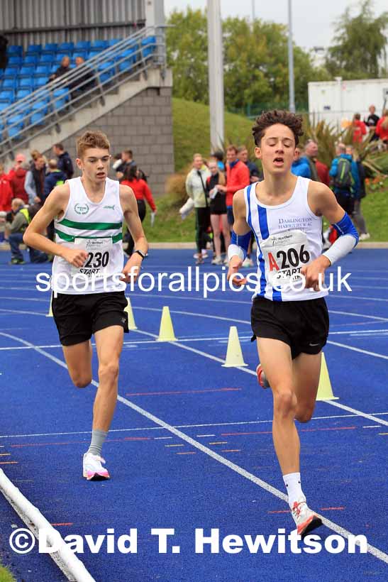 Mens under-17s 2022 Northern Road Relays, SportsCity, Manchester. Photo: David T. Hewitson/Sports for All Pics